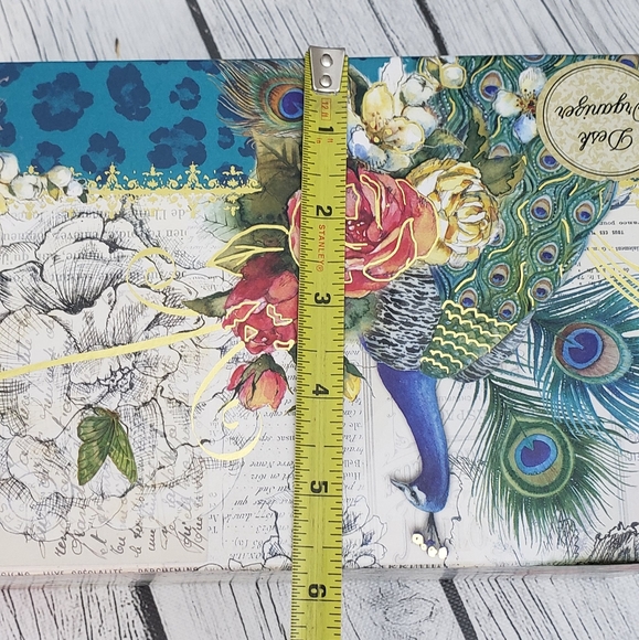 Punch Studio Leopard Peacock 3-Compartment Organizer - Picture 13 of 13